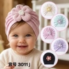 New thin and cute baby hats for spring and summer from Europe and America, comfortable and breathable pullover hats for infants, children's hats Specification image